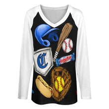 Load image into Gallery viewer, Women Long Sleeve Loose Tee