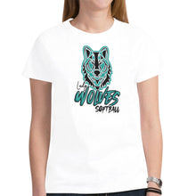 Load image into Gallery viewer, LW 6 Lastname/Number New All Over Print T-shirt for Women (Model T45)