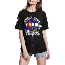 Load image into Gallery viewer, Steel City Women Sting Jersey 3 All Over Print Baseball Jersey for Women (Model T50)