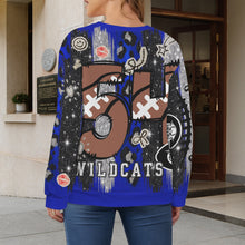 Load image into Gallery viewer, Junk Wildcat Women's Crew Neck Sweater (Model H75)