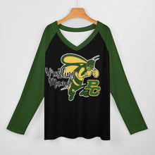 Load image into Gallery viewer, Hornet Senior Wrestling Mama- The Last Take Down Season- Long sleeve loose tee