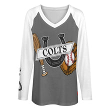 Load image into Gallery viewer, Women's Long Sleeve Loose Tee (TLREV2) Long sleeve loose tee