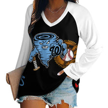 Load image into Gallery viewer, Women Long Sleeve Loose Tee