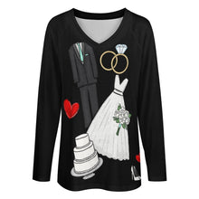 Load image into Gallery viewer, Women Long Sleeve Loose Tee