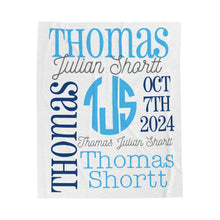 Load image into Gallery viewer, Velveteen Plush Blanket