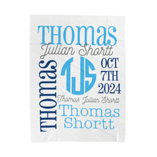 Load image into Gallery viewer, Velveteen Plush Blanket