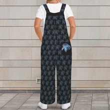 Load image into Gallery viewer, PW Overall Sleeveless Straps Pocket Wide Leg Jumpsuit