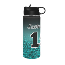Load image into Gallery viewer, LW Waterbottle Insulated Water Bottle with Straw Lid (18 oz)