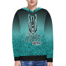 Load image into Gallery viewer, LW 10 Women's Fleece Hoodie w/ White Lining Hood (Model H55)