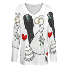 Load image into Gallery viewer, Women's Long Sleeve Loose Tee
