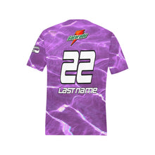 Load image into Gallery viewer, G Purple 2 Men's All Over Print T-Shirt (Random Design Neck) (Model T63)