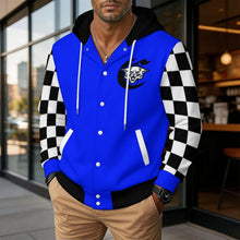 Load image into Gallery viewer, Design Unisex Hooded Baseball Jacket