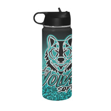 Load image into Gallery viewer, LW Waterbottle Insulated Water Bottle with Straw Lid (18 oz)