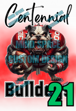 Load image into Gallery viewer, Bell Game High school Rival Shirts- Centennial Bulldogs and Central Wildcats