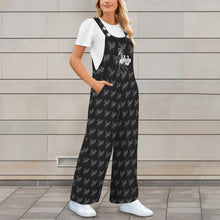Load image into Gallery viewer, SH Overall Sleeveless Straps Pocket Wide Leg Jumpsuit