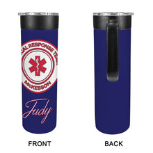 Load image into Gallery viewer, McK 11 600ml Insulated Water Bottle with Screw On Handle