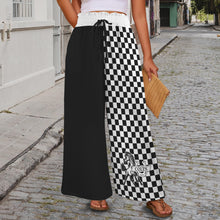 Load image into Gallery viewer, School Spirit Pants Colts Half Elastic Waist Tether Pockets Wide Leg Pants