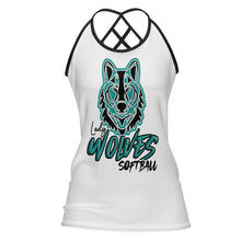 Load image into Gallery viewer, Women's Criss-Cross Open Back Tank Top Hollow out vest