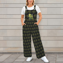 Load image into Gallery viewer, PC Overall Sleeveless Straps Pocket Wide Leg Jumpsuit
