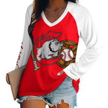 Load image into Gallery viewer, Women's Long Sleeve Loose Tee (TLREV2) Long sleeve loose tee