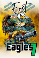Load image into Gallery viewer, Cannon Game High school Rival Shirts- East Eagles and South Colts