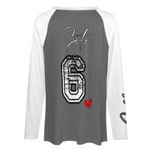 Load image into Gallery viewer, Women's Long Sleeve Loose Tee (TLREV2) Long sleeve loose tee