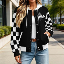 Load image into Gallery viewer, Design Unisex Hooded Baseball Jacket