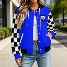 Load image into Gallery viewer, Design Unisex Hooded Baseball Jacket