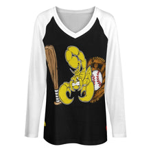 Load image into Gallery viewer, Women's Long Sleeve Loose Tee