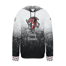 Load image into Gallery viewer, Windy Warriors Women's Long Sleeve Fleece Hoodie (Model H55)