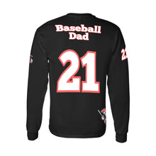 Load image into Gallery viewer, Windy Warriors Black Men's All Over Print Long Sleeve T-shirt (Model T51)