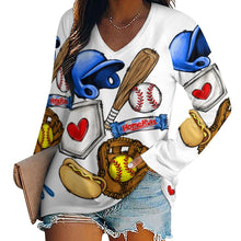 Load image into Gallery viewer, Women's Long Sleeve Loose Tee