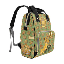 Load image into Gallery viewer, Crown Multi-Function Diaper Backpack/Diaper Bag (Model 1688)