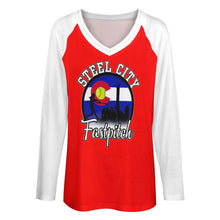 Load image into Gallery viewer, Women's Long Sleeve Loose Tee (TLREV2) Long sleeve loose tee