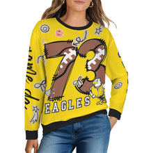 Load image into Gallery viewer, Junk Eagles 1 Women's Crew Neck Sweater (Model H75)