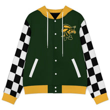 Load image into Gallery viewer, Design Unisex Hooded Baseball Jacket