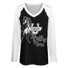 Load image into Gallery viewer, Colt Senior Wrestling Mama- The Last Take Down Season- Long sleeve loose tee