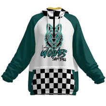 Load image into Gallery viewer, LW WB Checker Women's Pullover Windbreaker