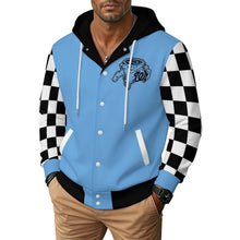 Load image into Gallery viewer, Design Unisex Hooded Baseball Jacket