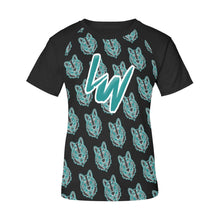 Load image into Gallery viewer, LW 15 Women's Raglan T-Shirt/Front Printing (Model T62)