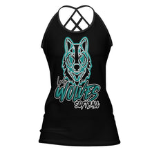 Load image into Gallery viewer, Women's Criss-Cross Open Back Tank Top Hollow out vest