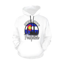 Load image into Gallery viewer, Steel City men white All Over Print Hoodie for Men (USA Size) (Model H13)