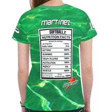 Load image into Gallery viewer, Green New All Over Print T-shirt for Women (Model T45)