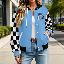 Load image into Gallery viewer, Design Unisex Hooded Baseball Jacket