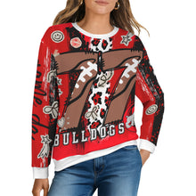 Load image into Gallery viewer, Junk Bulldog Women's Crew Neck Sweater (Model H75)