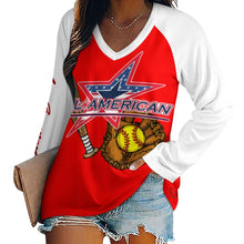 Load image into Gallery viewer, Women's Long Sleeve Loose Tee (TLREV2) Long sleeve loose tee