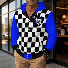 Load image into Gallery viewer, Design Unisex Hooded Baseball Jacket