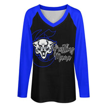 Load image into Gallery viewer, Wildcat Senior Wrestling Mama- The Last Take Down Season- Long sleeve loose tee