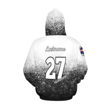 Load image into Gallery viewer, Steel City Sting Mama LasNname/FirstName/NickName/Number san All Over Print Hoodie for Women (USA Size) (Model H13)