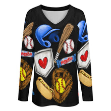 Load image into Gallery viewer, Women's Long Sleeve Loose Tee